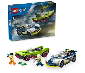 LEGO® City 60415 Pościg radiowozem i samochodem sportowym / Liczba elementów: 213 / od 6 lat