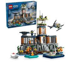 LEGO® City 60419 Policja i więzienie na wyspie / Ilość elementów: 980 / od 7 lat