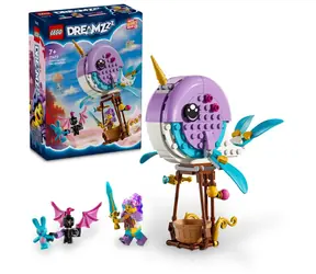 LEGO® DREAMZzz™ 71472 Izzie i jej balon na ogrzane powietrze w kształcie narwala / Liczba elementów: 156 / od 7 lat