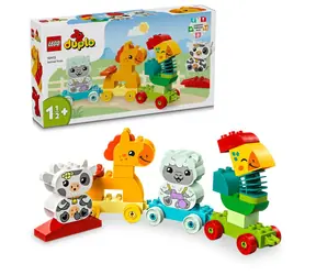 LEGO® DUPLO® 10412 Pociąg ze zwierzętami / Liczba elementów: 19 / od 18 miesięcy