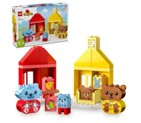 LEGO® DUPLO® 10414 Codzienne czynności: jedzenie i spanie / Liczba elementów: 28 / od 18 miesięcy