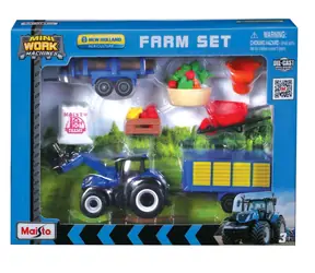 Zestaw Maisto Farm - New Holland / od 3 lat