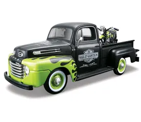 Maisto Harley-Davidson Custom 1948 Ford F-1 Pickup + 1948 FL Panhead / skala 1:24 / od 8 lat