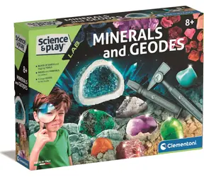 Laboratorium Nauki i Zabawy Clementoni : Minerały i geody / od 8 lat