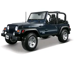 Maisto Jeep Wrangler Rubicon niebieski / skala 1:18 / od 3 lat