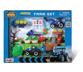 Zestaw rolniczy Maisto Mega - New Holland / od 3 lat