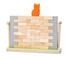 Gra Woody Balancing - Ściana z kotem / od 3 lat
