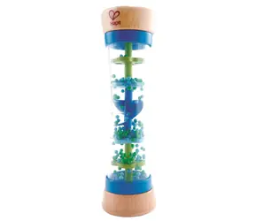Koraliki Hape Rain - niebieskie / od 1 roku