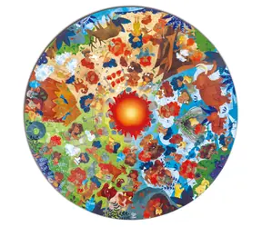Puzzle Hape - Epoka kamienia / 100 elementów / od 4 lat