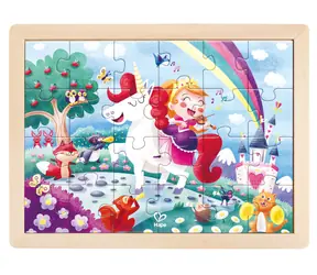 Puzzle Hape - Jednorożec i przyjaciele / 24 elementy / od 3 lat