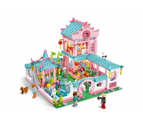 Sluban Girls Dream M38-B1116 Chińska willa 2 / Lego - kompatybilna / Liczba figurek|sztuk: 8|959 / od 6 lat