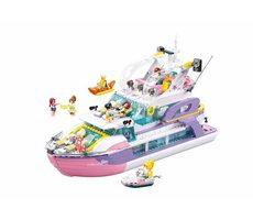 Jacht Sluban Girls Dream M38-B1167 / Lego - kompatybilny / Liczba figurek|sztuk: 8|1108 / od 6 lat