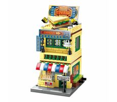 QMAN City Corner K28002 Restauracja w Hongkongu / Zestaw do budowania / 300 sztuk / od 6 lat
