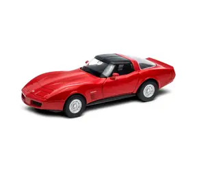 Welly Chevrolet Corvette Coupe (1982) czerwony / 1:34 / od 3 lat