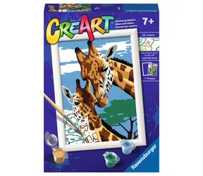 Ravensburger CreArt Urocze żyrafy / od 7 lat