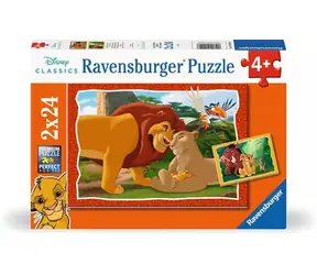 Ravensburger Disney: Król Lew / 2x24 sztuki / od 4 lat