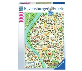 Ravensburger Sevilla na mapie / 1000 sztuk / od 14 lat