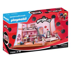 Playmobil® Miraculous 71334 Biedronka i Czarny Kot: Poddasze Marinette / Liczba elementów: 73 / od 4 lat