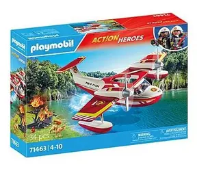 Playmobil® Action Heroes 71463 Samolot strażacki z funkcją ognia / Liczba części: 34 / od 4 lat