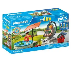 Playmobil® City Life 71476 Wodne zabawy w ogrodzie / Ilość sztuk: 29 / od 4 lat