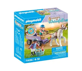 Playmobil® Horses of Waterfall 71496 Powóz kucykowy / Liczba elementów: 33 / od 4 lat  