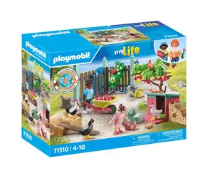 Playmobil® My Life 71510 Mała ferma kurczaków w ogrodzie Małego Domku / Liczba części: 77 / od 4 lat