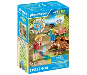 Playmobil® My Life 71512 Pielęgnacja jeża / Liczba elementów: 18 / od 4 lat