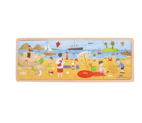Bigjigs Toys Puzzle Na plaży / od 2 lat