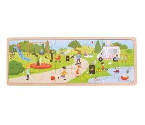 Puzzle Bigjigs Toys W parku / od 2 lat