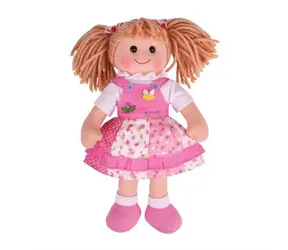 Bigjigs Toys Lalka materiałowa Hayley 34 cm / od 0 lat