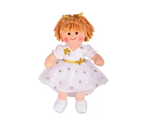 Bigjigs Toys Lalka materiałowa Charlotte 28cm / od 0 lat