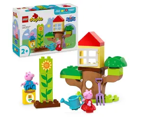 LEGO® DUPLO® Świnka Peppa 10431 Ogród i domek na drzewie / Liczba elementów: 20 / od 2 lat