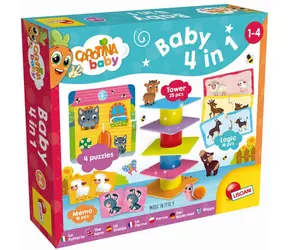 Liscianigioch Carotina Gry dla dzieci 4w1 / od 1 roku