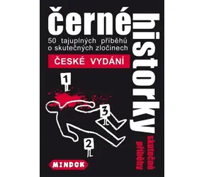 Mindok Black Stories: Historie prawdziwe / Długość gry: 15 minut / Liczba graczy: 2 - 20 / od 12 lat