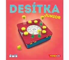 Mindok Ten: Junior / Czas trwania gry: 20 minut / Liczba graczy: 2 - 8 / od 8 lat