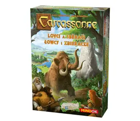Mindok Carcassonne: Łowcy i zbieracze / Długość gry: 40 minut / Liczba graczy: 2 - 5 / od 8 lat