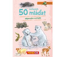 Ekspedycja Mindok Nature: 50 małych zwierzątek / Czas trwania gry: 15 minut / Liczba graczy: 1 / od 6 lat