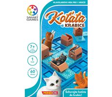 Mindok SMART - Kocięta i pudełka / Czas trwania gry: 5 minut / Liczba graczy: 1 / od 7 lat