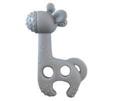 DiaperChamp Gryzak Żyrafa Bite me Raff Blue Grey / od 3 miesiąca