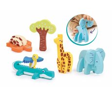 Puzzle piankowe Ludi 3D Zwierzęta / od 10 miesiąca