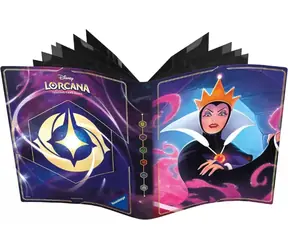Disney Lorcana: Pierwszy rozdział - Portfolio kart Królowa / album na 64 kartach standardowych i 8 dużych / od 8 lat