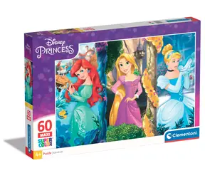 Clementoni - Puzzle Maxi - Księżniczki / 60 elementów / od 4 lat 