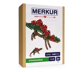 Merkur - Dino - Stegozaur / 172 sztuki / od 5 lat 
