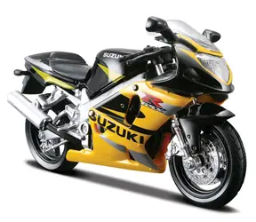 Maisto Suzuki GSX-R600 żółty / skala 1:18 / od 3 lat 