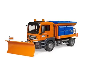 Bruder 03785 Ciężarówka do serwisu zimowego MAN TGS z pługiem / od 3 lat 