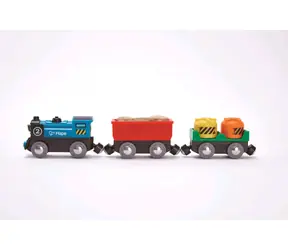 Hape Maszyna z wagonami / od 3 lat 