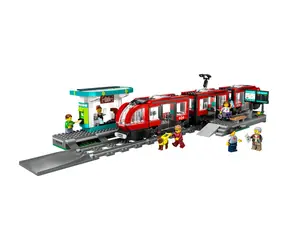 LEGO® City 60423 Tramwaj i przystanek w centrum miasta / Ilość elementów: 811 / od 7 lat