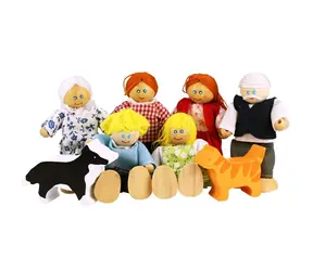 Bigjigs Toys Zestaw rodzinny do domu / od 3 lat 