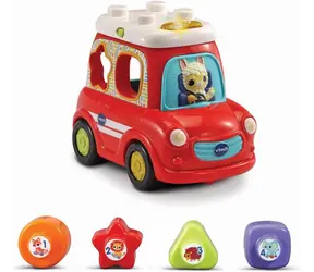 Gadający samochód VTech Red / wersja CZ / od 12 miesięcy 