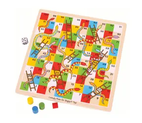 Bigjigs Toys Drabiny i węże 2 / od 3 lat